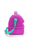 CORAL HİGH KİDS NEON PEMBE SU YEŞİLİ KALP DESENLİ 600 ml ÇELİK TERMOSLU ÇEKÇEKLİ 4'LÜ ÇANTA SETİ