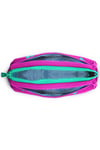 CORAL HİGH KİDS NEON PEMBE SU YEŞİLİ KALP DESENLİ 3'LÜ OKUL ÇANTA SETİ