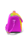 CORAL HİGH KİDS NEON RENKLİ DAMA DESENLİ 3'LÜ OKUL ÇANTA SETİ 