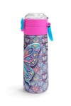 CORAL HİGH KİDS PASTEL RENKLİ KELEBEK DESENLİ  4'LÜ OKUL ÇANTA SETİ