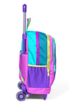 Coral High Kids Pembe Pastel Renkli Üç Bölmeli Çekçekli Okul Sırt Çantası 23959
