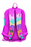 CORAL HİGH KİDS PEMBE RENGARENK DONDURMA DESENLİ 500 ml ÇELİK TERMOSLU 4'LÜ OKUL ÇANTA SETİ