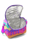 CORAL HİGH KİDS PEMBE RENGARENK DONDURMA DESENLİ 3'LÜ OKUL ÇANTA SETİ