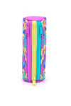 CORAL HİGH KİDS PEMBE SARI LAVANTA KAMUFLAJ DESENLİ 500 ml ÇELİK TERMOSLU 4'LÜ OKUL ÇANTA SETİ