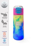 Coral High Kids Renkli Batik Desenli Pipetli ve Direkt İçim Çelik Termos 500 ml 31958