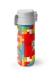 CORAL HİGH KİDS RENKLİ BLOK DESENLİ 500 ml TERMOSLU 4'LÜ OKUL ÇANTA SETİ