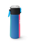Coral High Kids Renkli Çizgili Desenli Pipetli ve Direkt İçim Çelik Termos 500 ml 31879