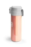 Coral High Kids Renkli Çizgili Desenli Pipetli ve Direkt İçim Çelik Termos 500 ml 31880