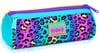 CORAL HİGH KİDS RENKLİ LEOPAR DESENLİ 650 ml ÇELİK TERMOSLU  4'LÜ OKUL ÇANTA SETİ 