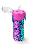 CORAL HİGH KİDS RENKLİ LEOPAR DESENLİ 500 ml ÇELİK TERMOSLU  4'LÜ OKUL ÇANTA SETİ 