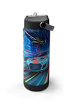 CORAL HİGH KİDS RENKLİ YARIŞ ARABASI DESENLİ 650 ml ÇELİK TERMOSLU 4'LÜ OKUL ÇANTA SETİ 