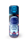 Coral High Kids Saks Mavi Astronot Desenli Pipetli ve Direkt İçim Çelik Termos 500 ml 31933