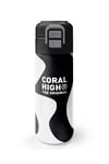 Coral High Kids Siyah Beyaz Desenli Pipetli ve Direkt İçim Çelik Termos 500 ml 31887