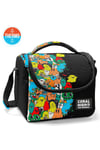 Coral High Kids Siyah Karikatür Desenli 3'lü Okul Çanta Seti SET0123774