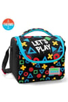 Coral High Kids Siyah Lets Play Desenli Thermo Beslenme Çantası 37114