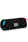 CORAL HİGH KİDS SİYAH RENKLİ PETEK DESENLİ ÇELİK BESLENME KAPLI 4'LÜ OKUL ÇANTA SETİ