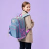 CORAL HİGH MİLKA GEOMETRİK DESENLİ 3'LÜ OKUL ÇANTA SETİ 