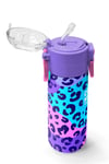 CORAL HİGH MOR LEOPAR DESENLİ ÇELİK TERMOSLU 4'LÜ OKUL ÇANTA SETİ SET