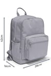 Coral High Mor Leopar Desenli Okul Sırt Çantası 23632
