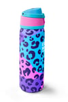Coral High Mor Leopar Desenli Pipetli ve Direkt İçim Çelik Termos 800 ml 38521