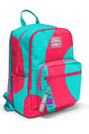 CORAL HİGH NEON MERCAN TURKUAZ DESENLİ 500 ml ÇELİK TERMOSLU 4'LÜ OKUL ÇANTA SETİ 