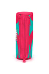 CORAL HİGH NEON MERCAN TURKUAZ DESENLİ 500 ml ÇELİK TERMOSLU 4'LÜ OKUL ÇANTA SETİ 