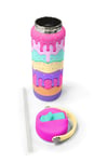 Coral High Pembe Rengarenk Katlanır Ağızlıklı Çelik Termos 650 ml 38377