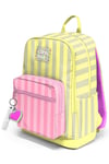 Coral High Pembe Sarı Çizgi Desenli Okul Sırt Çantası 33223