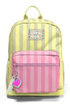 Coral High Pembe Sarı Çizgi Desenli Okul Sırt Çantası 33223