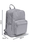 Coral High Pembe Sarı Çizgi Desenli Okul Sırt Çantası 33223