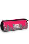 Coral High Pembe Siyah Beyaz Desenli 3'lü Okul Çanta Seti SET0123678