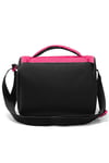 Coral High Pembe Siyah Beyaz Desenli 3'lü Okul Çanta Seti SET0123678