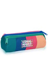 CORAL HİGH RENKLİ ÇİZGİLİ 500 ml ÇELİK TERMOSLU 4'LÜ OKUL ÇANTA SETİ