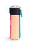 CORAL HİGH RENKLİ ÇİZGİLİ 500 ml ÇELİK TERMOSLU 4'LÜ OKUL ÇANTA SETİ