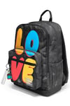 Coral High Renkli Love Desenli Okul Sırt Çantası 33230