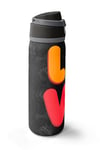 Coral High Renkli Love Desenli Pipetli ve Direkt İçim Çelik Termos 800 ml 38508