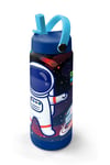 Coral High Saks Lacivert Astronot Desenli Katlanır Ağızlıklı Çelik Termos 650 ml 38385
