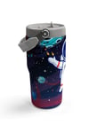 Coral High Saks Mavi Astronot Desenli Katlanır Ağızlıklı Çelik Termos 600ml 38919