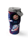 Coral High Saks Mavi Astronot Desenli Katlanır Ağızlıklı Çelik Termos 600ml 38919