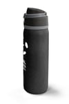 CORAL HİGH SİYAH FUTBOL DESENLİ 800 ml ÇELİK TERMOSLU 4'LÜ OKUL ÇANTA SETİ