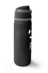 CORAL HİGH SİYAH FUTBOL DESENLİ 800 ml ÇELİK TERMOSLU 4'LÜ OKUL ÇANTA SETİ