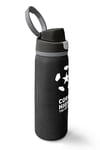 CORAL HİGH SİYAH FUTBOL DESENLİ 800 ml ÇELİK TERMOSLU 4'LÜ OKUL ÇANTA SETİ