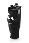 Coral High Siyah Futbol Desenli Pipetli ve Direkt İçim Çelik Termos 900 ml 38722