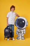 CORAL HİGH SİYAH GALAXY DESENLİ 3'LÜ OKUL ÇANTA SETİ 