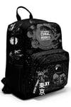 CORAL HİGH SİYAH GALAXY DESENLİ 3'LÜ OKUL ÇANTA SETİ 