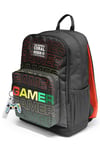 Coral High Siyah Gri Gamer Desenli Okul Sırt Çantası 23640