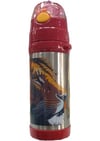 Galatasaray Lisanslı Çubuklu Forma Temalı Çelik Termoslu Ilkokul Çanta Seti – Beş Parçalı Set(6098)