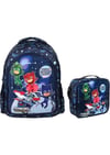 Pj Masks Space Crew Ilkokul Çantası ve Beslenme Seti-İkili Set
