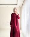 Rima Üçlü Takım (Pantolon Bluz Pelerin)