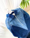 Su Yıkamalı Denim Elbise